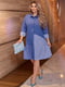 Платье-рубашка голубое | 6285444 | фото 2