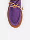 Туфли из нубука фиолетовые | 6290732 | фото 4
