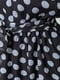 Сукня А-силуету чорна у горох | 6290927 | фото 5