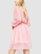 Платье А-силуэта розовое в горох | 6290944 | фото 4