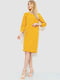 Платье А-силуэта желтое в горох | 6290952 | фото 2
