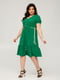 Сукня А-силуету зелена "Моніка" | 6293339 | фото 2