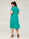 Платье А-силуэта  бирюзового цвета “Моника” | 6293341 | фото 4