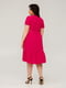 Платье А-силуэта  малинового цвета “Моника” | 6293343 | фото 4