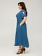 Платье А-силуэта синее “Патриция” | 6293344 | фото 2