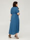 Платье А-силуэта синее “Патриция” | 6293344 | фото 3