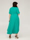 Платье А-силуэта  бирюзового цвета “Патриция” | 6293345 | фото 3