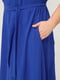 Платье А-силуэта синее “Патриция” | 6293346 | фото 4