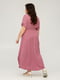 Платье А-силуэта  розовое “Патриция” | 6293348 | фото 4