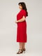 Платье-рубашка  красное “Светлана” | 6293352 | фото 2