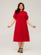Платье-рубашка  красное “Светлана” | 6293352 | фото 4