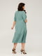 Сукня-сорочка ментолового кольору "Світлана" | 6293355 | фото 3
