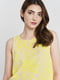 Блуза желтая в принт | 6293510 | фото 3