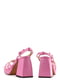 Босоножки розовые кожаные | 6291064 | фото 8