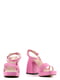 Босоножки розовые кожаные | 6291064 | фото 2