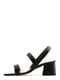 Босоножки черные кожаные | 6291119 | фото 5