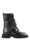 Ботинки кожаные черные | 6291359 | фото 3