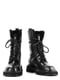 Ботинки кожаные черные | 6291359 | фото 2
