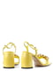 Босоніжки жовті лакові | 6291644 | фото 6
