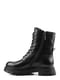 Ботинки черные кожаные | 6292184 | фото 4
