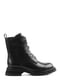 Ботинки черные кожаные | 6292199 | фото 4