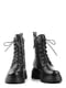 Ботинки черные кожаные | 6292200 | фото 2