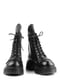 Ботинки черные кожаные | 6292319 | фото 3