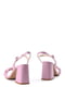 Босоножки розовые кожаные | 6292439 | фото 6