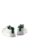 Кеды бело-зеленые | 6292441 | фото 2