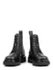 Ботинки черные кожаные | 6292659 | фото 3