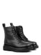Ботинки черные кожаные | 6292659 | фото 6