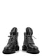 Ботинки черные кожаные | 6292667 | фото 3