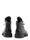Ботинки черные кожаные | 6292667 | фото 4