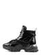 Ботинки черные кожаные | 6292747 | фото 4