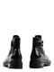 Ботинки черные кожаные | 6292800 | фото 4