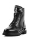 Ботинки черные кожаные | 6292808 | фото 4