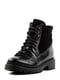 Ботинки черные кожаные | 6292929 | фото 8