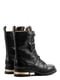 Ботинки черные кожаные | 6292941 | фото 2