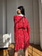 Сукня А-силуету червона з квітковим принтом | 6295696 | фото 7