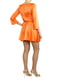 Сукня А-силуету помаранчева | 6295796 | фото 3