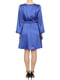 Платье А-силуэта синее | 6295799 | фото 4