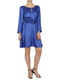 Сукня А-силуету синя | 6295799 | фото 3