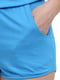 Комбинезон-шорты голубой | 6296128 | фото 3