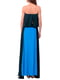 Платье А-силуэта синее | 6296262 | фото 3