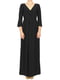 Платье А-силуэта черное | 6296271