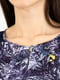 Блуза фиолетовая с принтом | 6296493 | фото 3