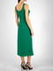 Платье А-силуэта зеленое | 6296562 | фото 2