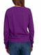 Джемпер фиолетовый с вышивкой | 6296581 | фото 4