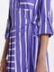 Платье А-силуэта фиолетовое | 6296659 | фото 5