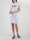 Платье А-силуэта белое | 6296695 | фото 3